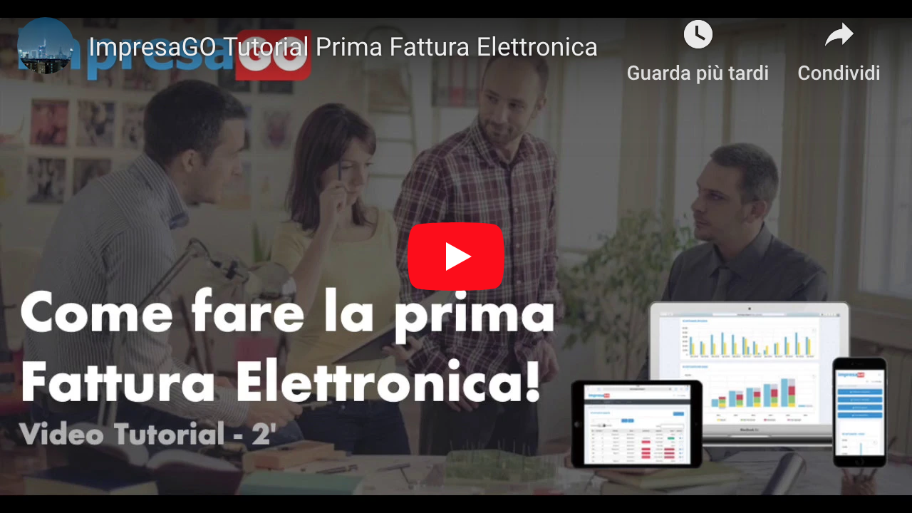 come fare la prima fattura elettronica